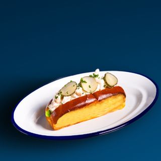 Roll De Gambas Con Tártara (No Frito)