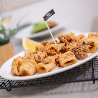 Calamares rebozados