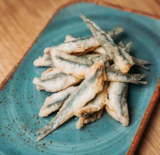 Boquerones desraspados