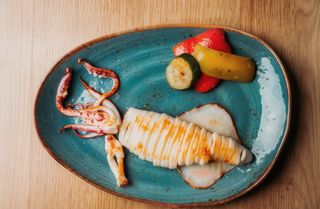 Calamar a la plancha