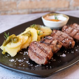 Presa ibérica a la plancha