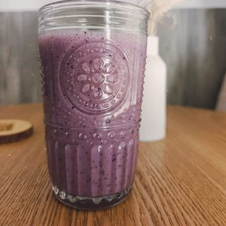 Smoothie de arándanos y plátano (450 ml.)