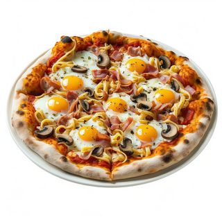 Pizza Especial Carbonara