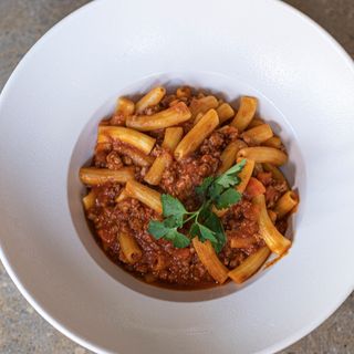 Macarrones a la boloñesa