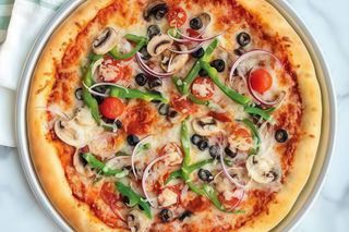 Pizza vegetariana (33 cm.)