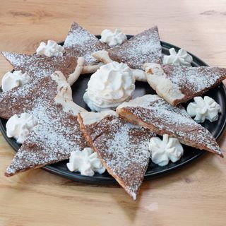 Piadina de nutella (para compartir)