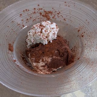 Tartufo de chocolate