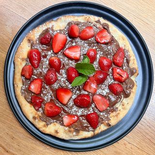 Piadina de Nutella con Fresas
