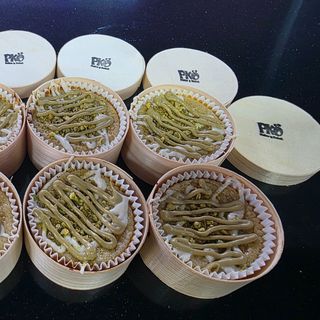 Cheesecake Pistacho y Chocolate Blanco