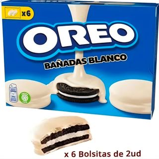 Galletas Oreo Bañadas Blanco