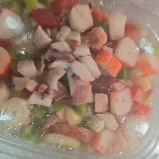 Pipirrana de pulpo