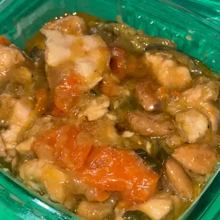 Pollo con almendras