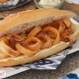 Bocadillo de calamares