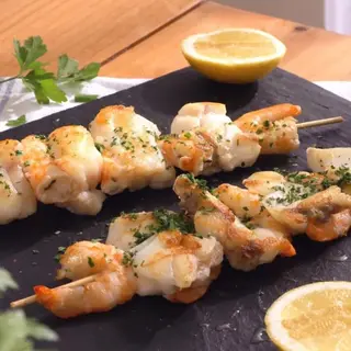 Brocheta de rape