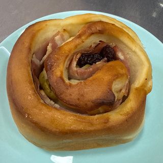 Rollo pan de jamón