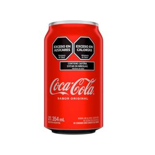 Coca-Cola Sabor Original lata 354ml.