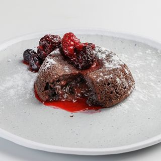 Volcán De Chocolate (Porción)