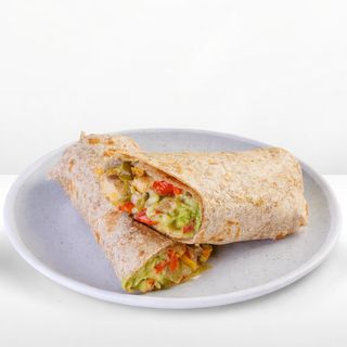 Wrap de pollo asiatico