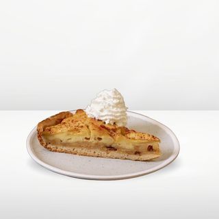 Tarta tibia de Manzana con nata