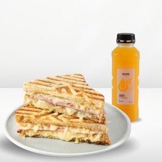Tostado Mixto + Zumo de naranja