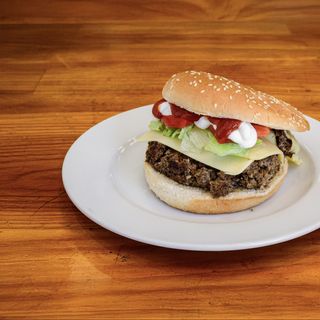 Hamburguesa Keftä de Pollo