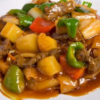 Ternera con salsa “Satay”