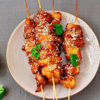 Brocheta de pollo