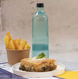 Menú moussaka