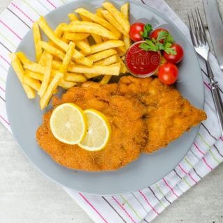 Escalope de pollo (100% casera)
