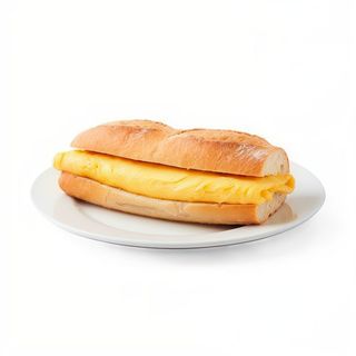 Bocadillo de tortilla francesa