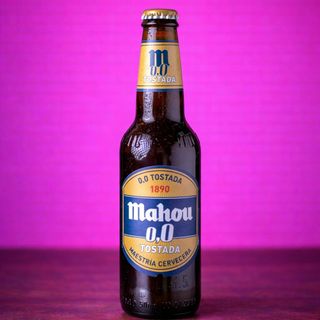Cerveza Mahou 0.0 Tostada Botella 33cl.
