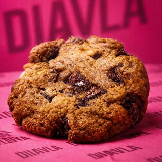 Choco y Caramelo salado Cookie