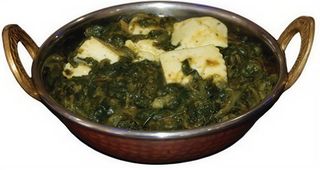 Plato De Palak Paneer