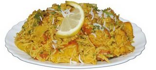 Plato De Chicken Biryani