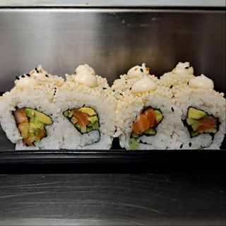 Masago roll de salmón (8ud)