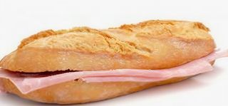 Bocadillo de jamón york