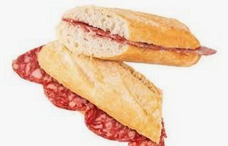 Bocadillo de salchichón