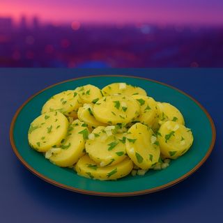 Papas aliñás 1/4 Kg