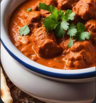 Plato De Ternera Tikka Masala