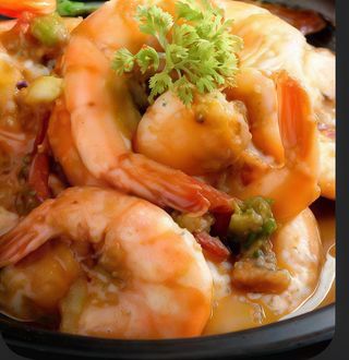 Plato De Gambas Jalfrezi