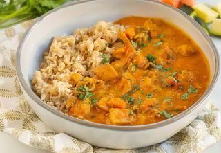 Plato De Pollo Con Verduras Mixta