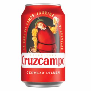 Cerveza Cruzcampo lata