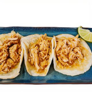 Tacos De Tinga De Pollo (3 Uds.)