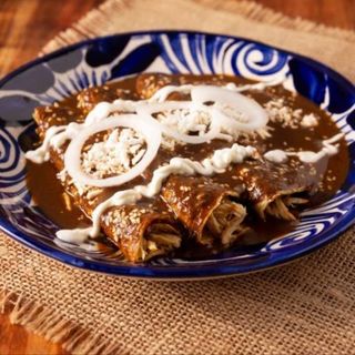 Enmoladas de pollo