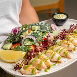 Calamaritos A La Plancha