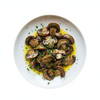Champiñones Salteados