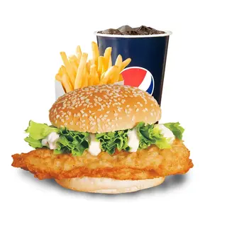 Menú Hamburguesa De Pollo