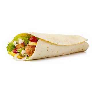 Chicken tikka wrap