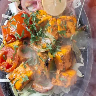 Paneer Tikka Sizzler 