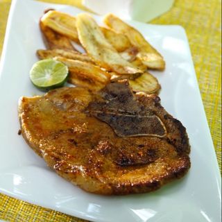 Chuleta de cerdo ahumado